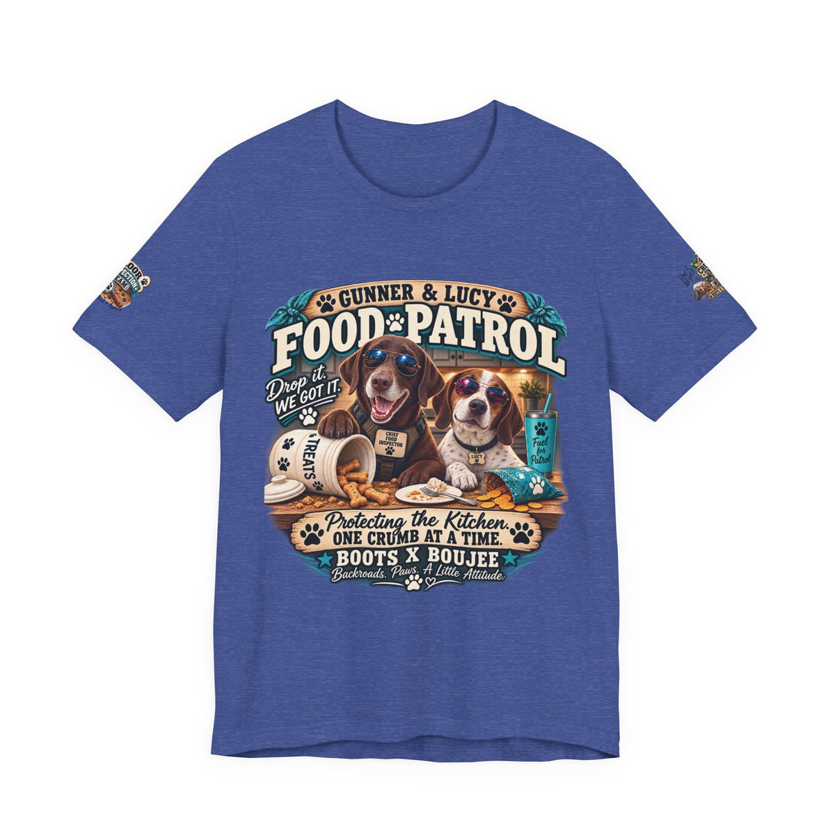 Gunner & Lucy Food Patrol Tee 🐾