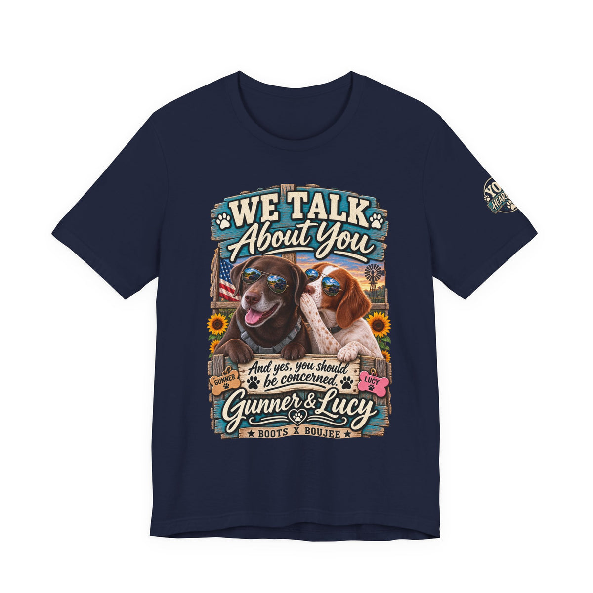We Talk About You — Gunner & Lucy Tee 🐾
