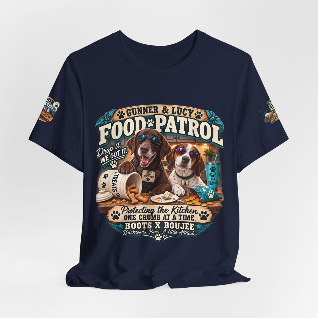 Gunner & Lucy Food Patrol Tee 🐾