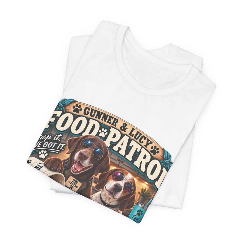 Gunner & Lucy Food Patrol Tee 🐾