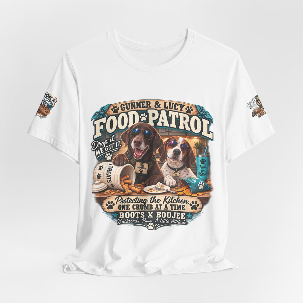 Gunner & Lucy Food Patrol Tee 🐾
