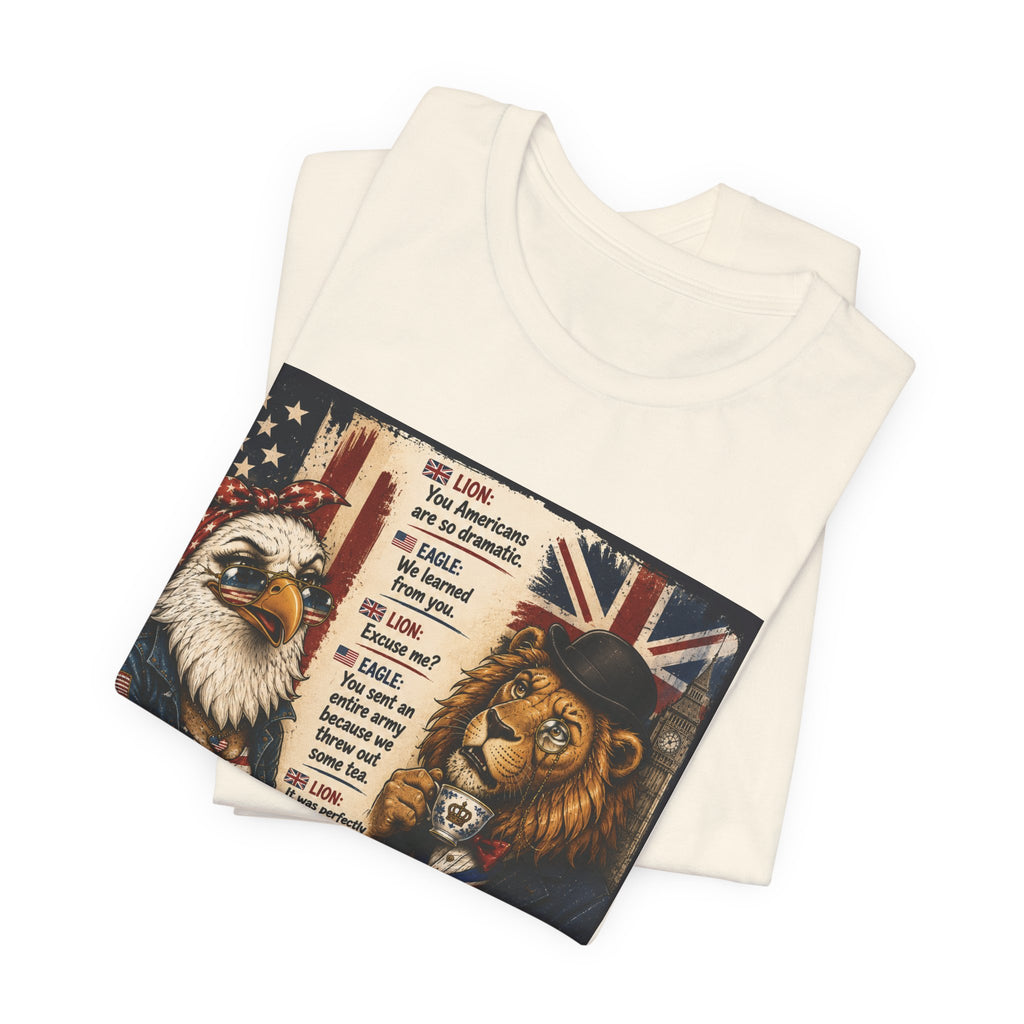 Relationship Advice — British & American Banter Eagle & Lion Tee