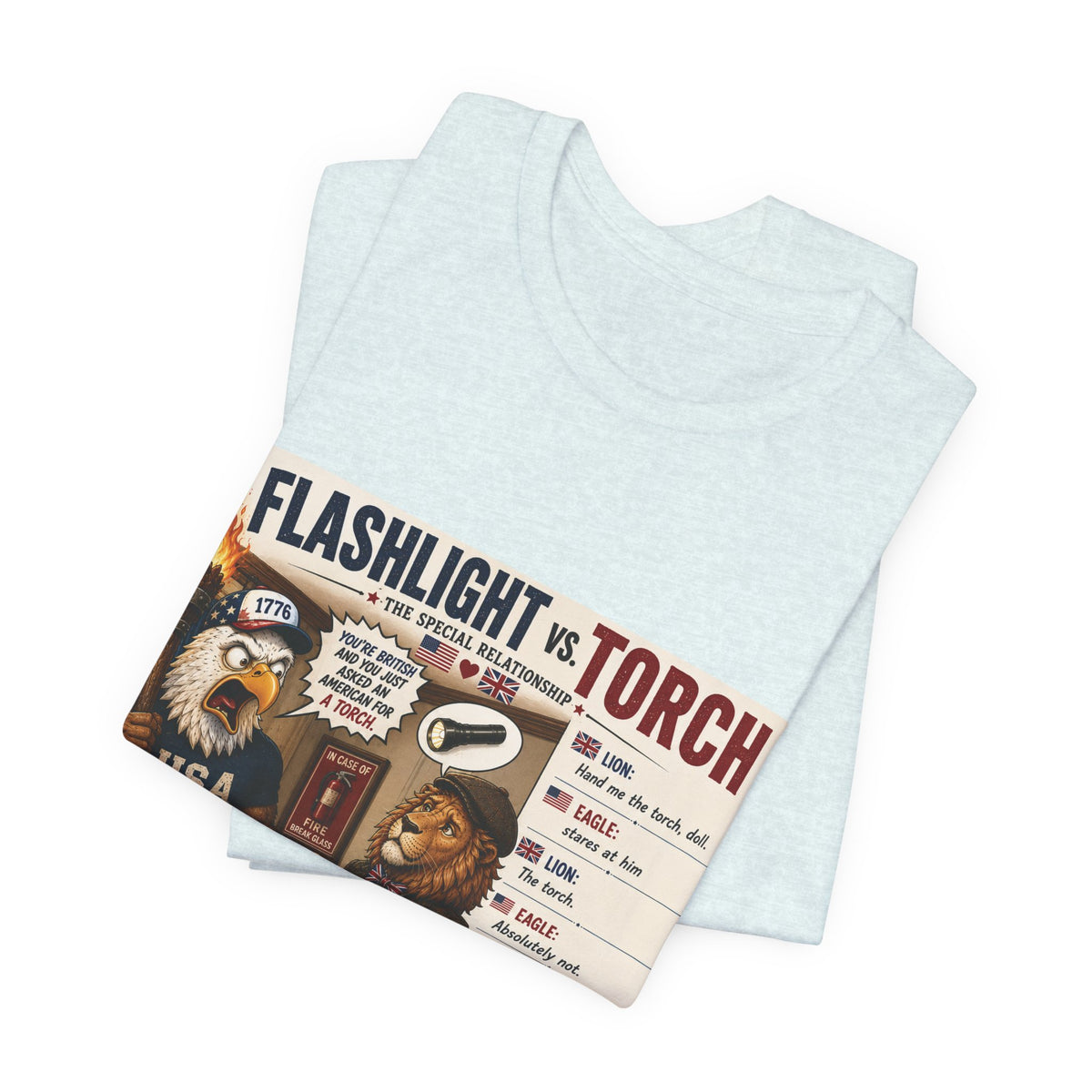 Pants vs. Trousers — British & American Banter Eagle & Lion Tee