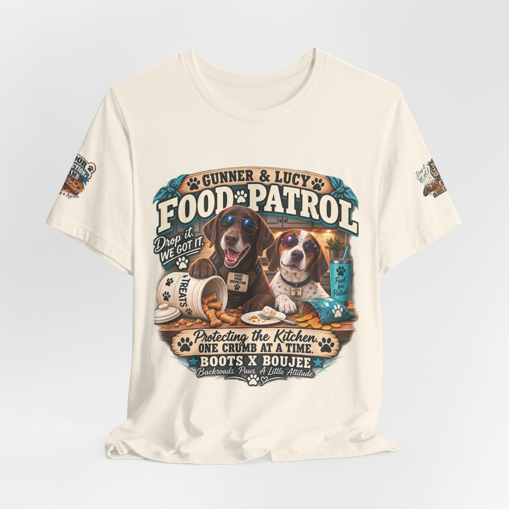 Gunner & Lucy Food Patrol Tee 🐾