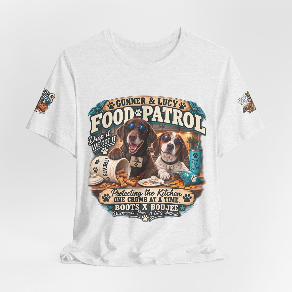 Gunner & Lucy Food Patrol Tee 🐾