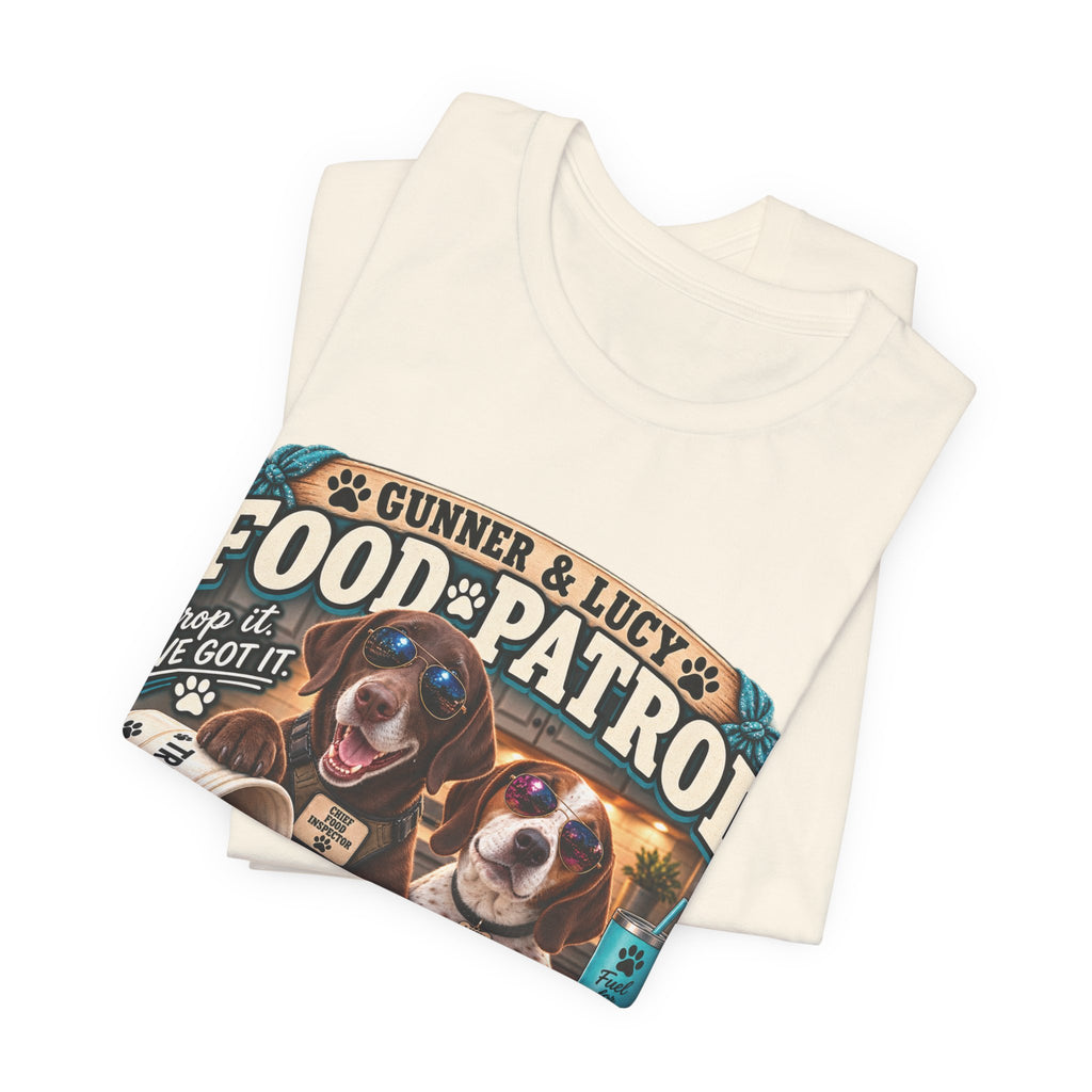 Gunner & Lucy Food Patrol Tee 🐾