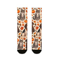Pumpkin Paws — Dog & Cat Autumn Crew Socks
