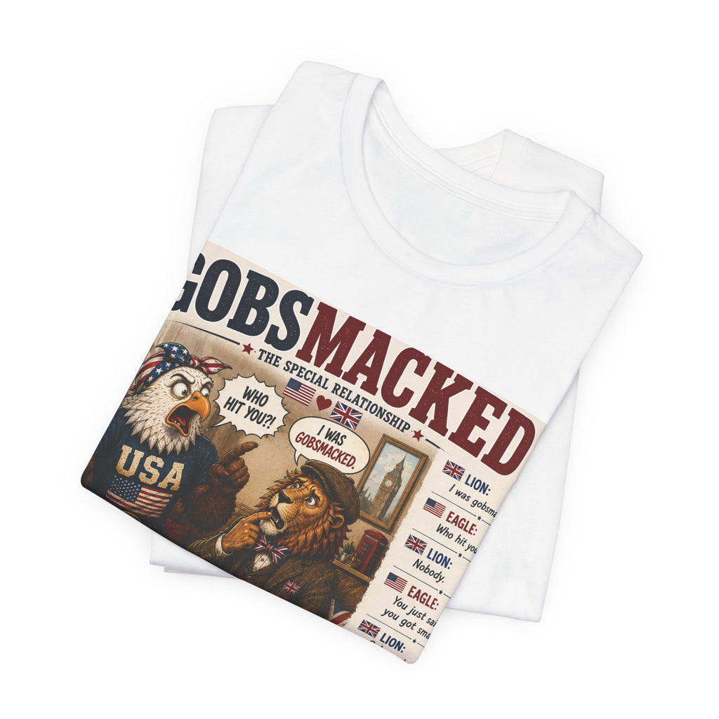 Gobsmacked — The Special Relationship Eagle & Lion Tee