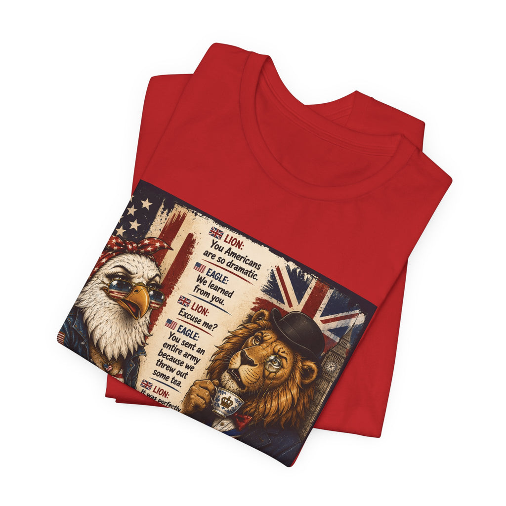 Relationship Advice — British & American Banter Eagle & Lion Tee