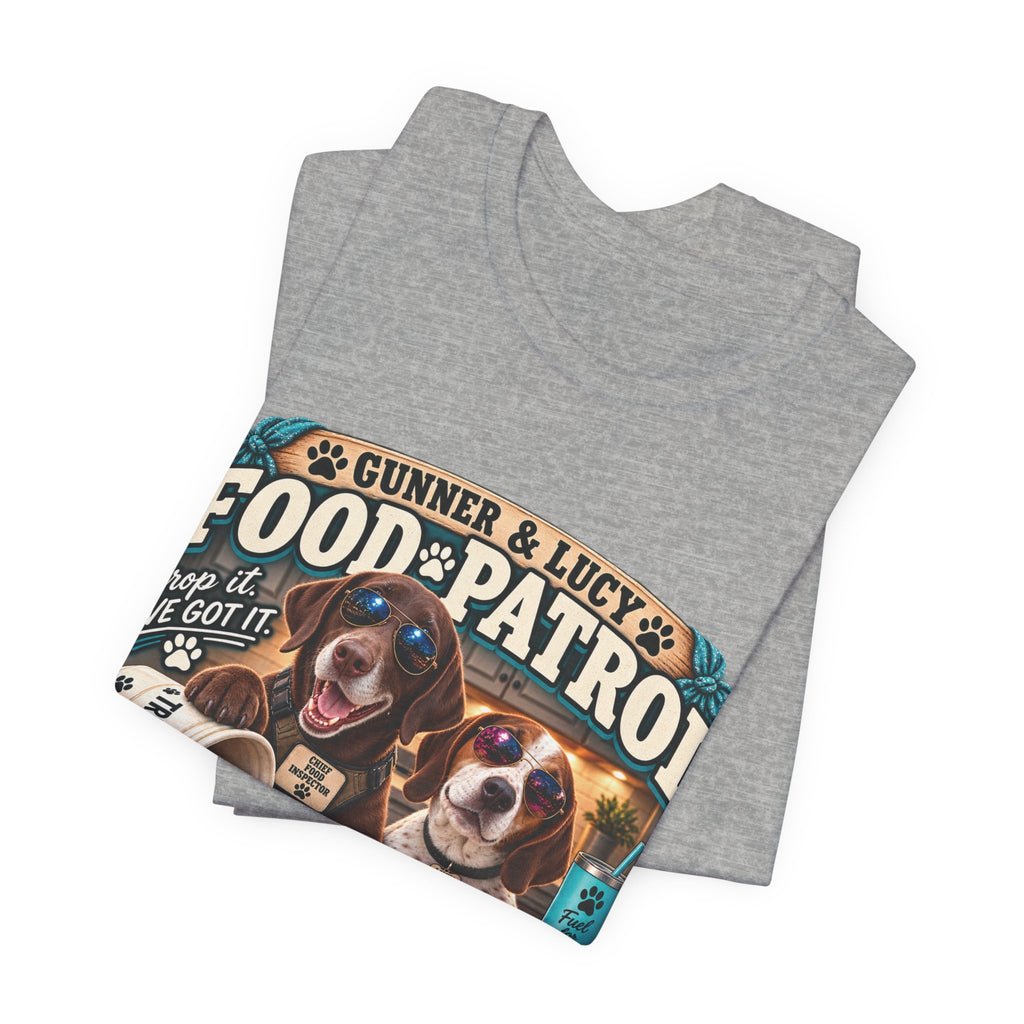 Gunner & Lucy Food Patrol Tee 🐾