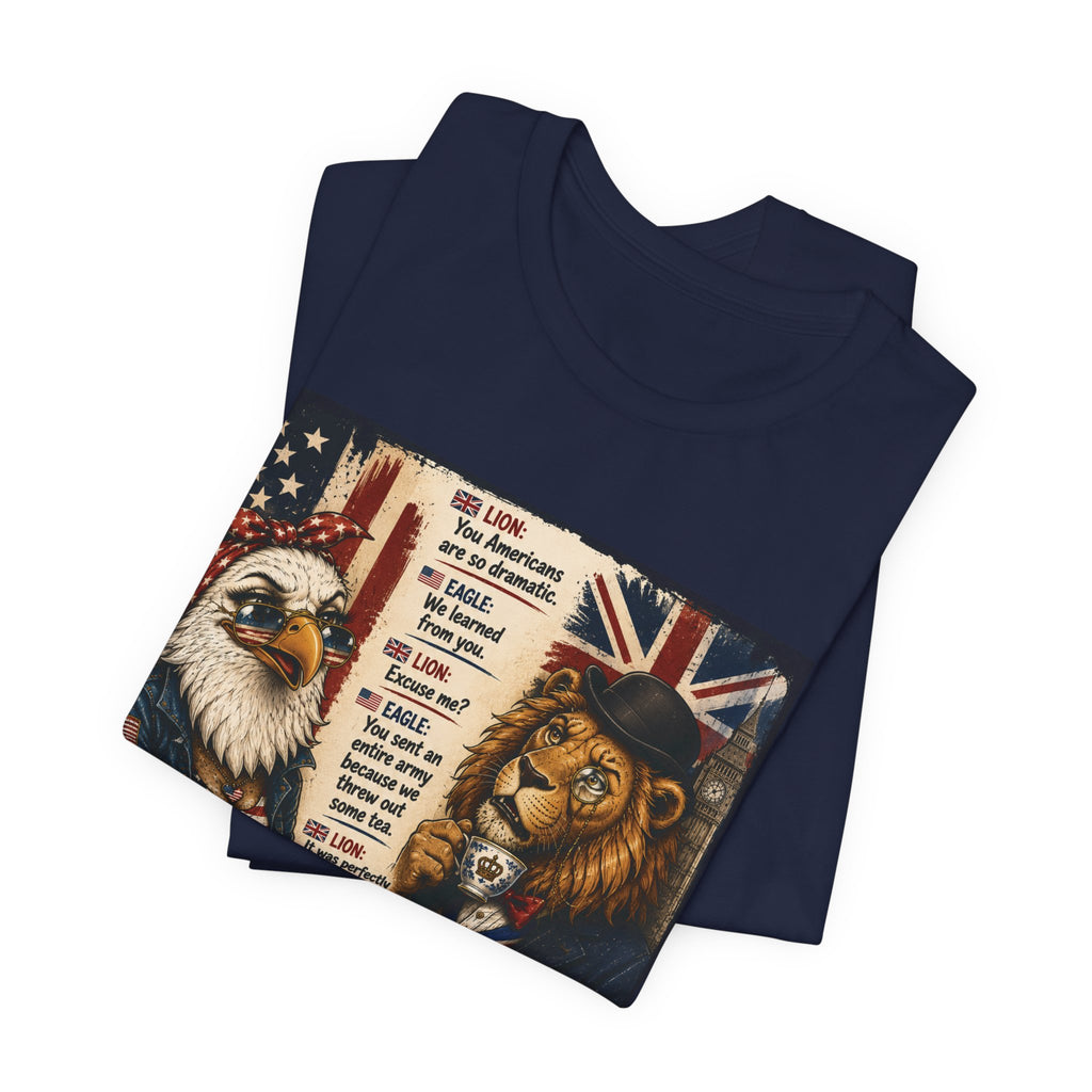 Relationship Advice — British & American Banter Eagle & Lion Tee