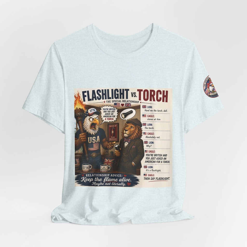 Pants vs. Trousers — British & American Banter Eagle & Lion Tee