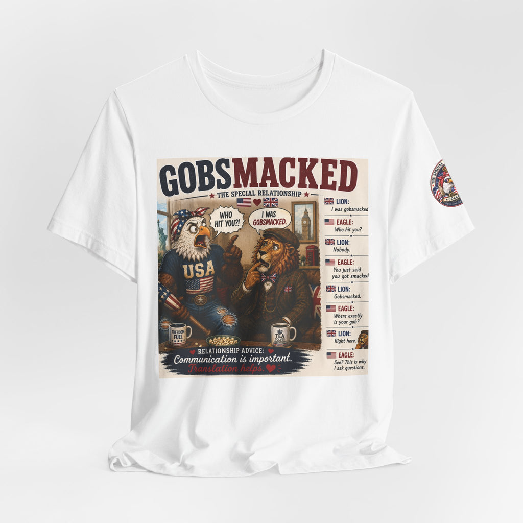 Gobsmacked — The Special Relationship Eagle & Lion Tee