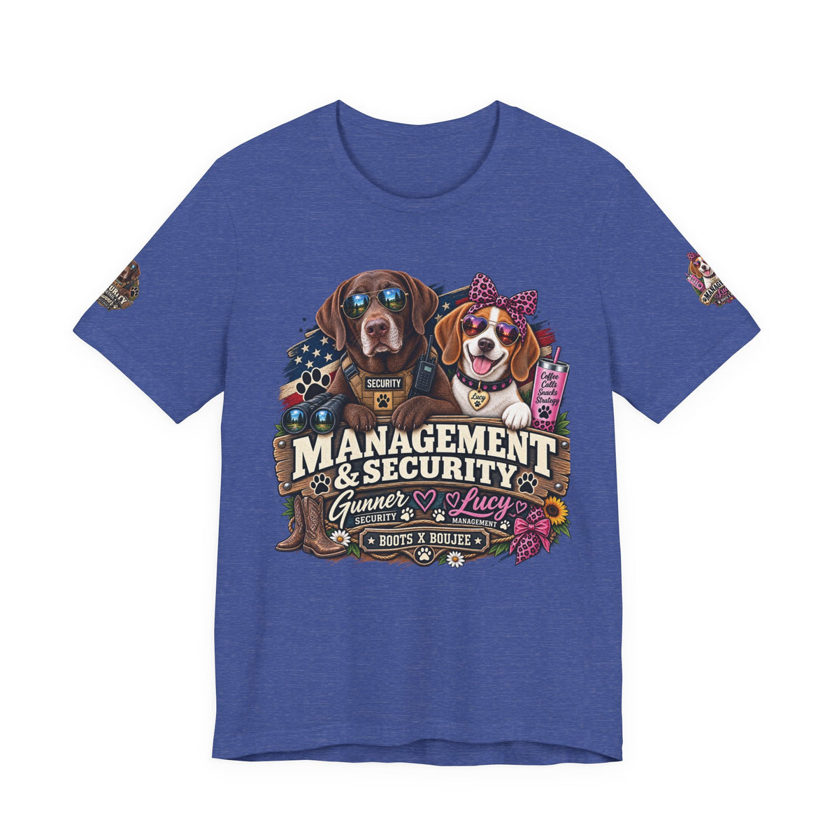 Management & Security — Gunner & Lucy Tee 🐾