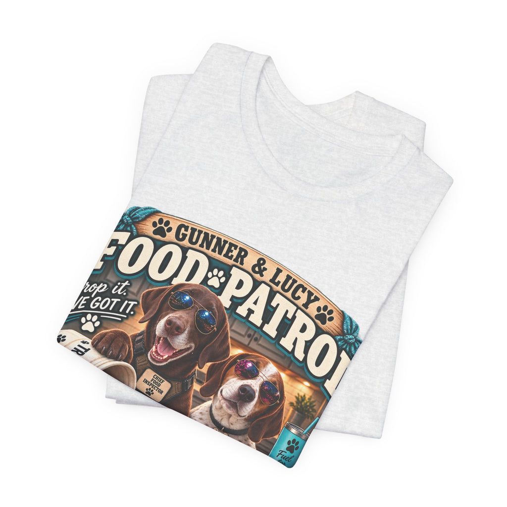 Gunner & Lucy Food Patrol Tee 🐾