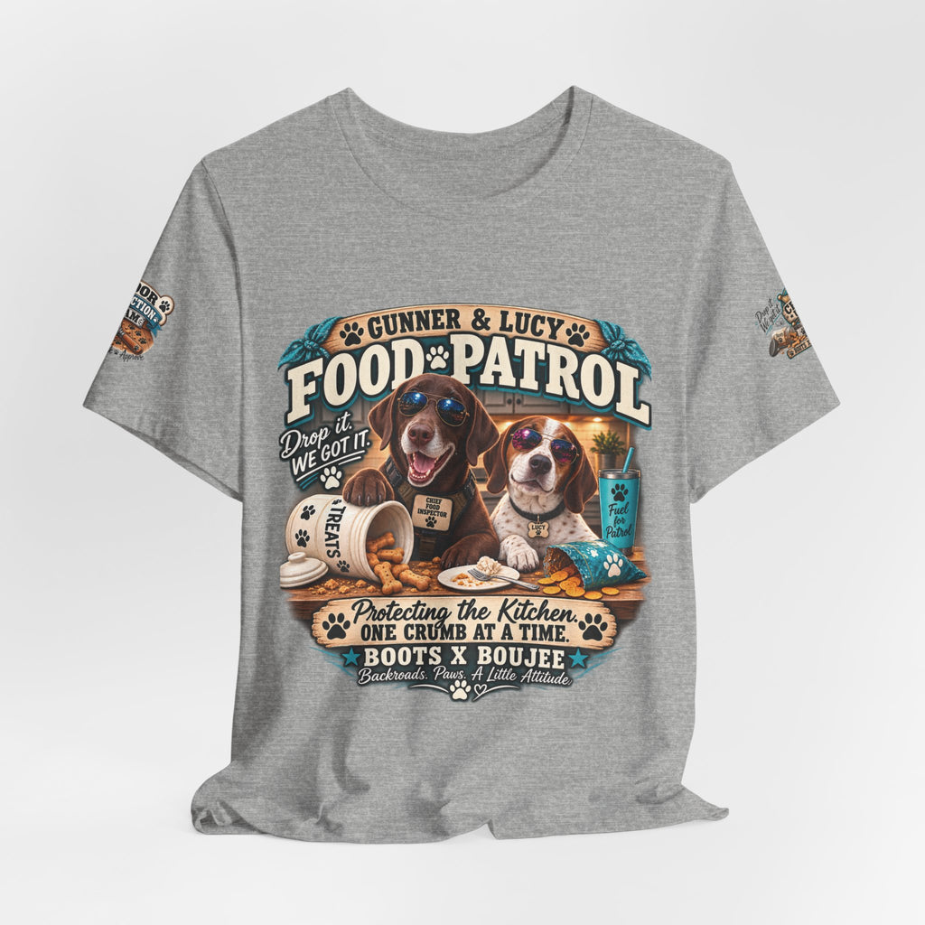 Gunner & Lucy Food Patrol Tee 🐾